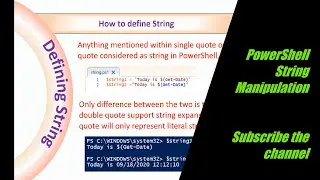 PowerShell String Manipulation