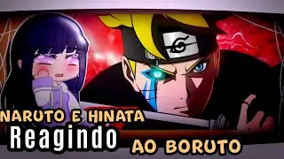 Naruto e Hinata reagindo ao Boruto||rap do Boruto AINDA SOU UM NINJA (Meckys)+tik tok||{Gacha club}