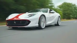 Ferrari 812 GTS on Kline Innovation Exhaust System