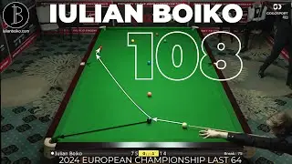 Iulian Boiko 108 vs Filips Kalniņš | 2024 European Championship Last 64 | (21.03.2024)