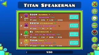 Dónde está el Titan Speakerman | GD 2.2 List