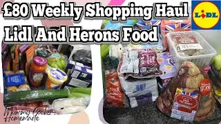 £80 Lidl And Heron Food haul 2023 | Prices | Shopping Around