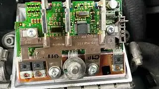 Замена электро-догревателя bmw 64129145439. Утечка тока.