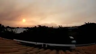 DJI Osmo Action Timelapse - Yeppoon Fires