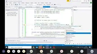 Programmation Evenementielle- MessageBox