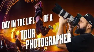 A DAY IN THE LIFE with a TOURING PHOTOGRAPHER for THE CHAINSMOKERS!