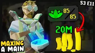 Herblore made me 20m this video :) | Maxing a Main - OSRS