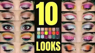 10 LOOKS using the Shane x Jeffree Conspiracy palette
