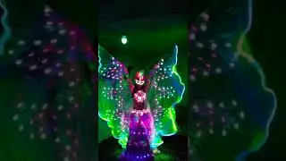 Led Belly Dance, Isis Wings, by Valerie
