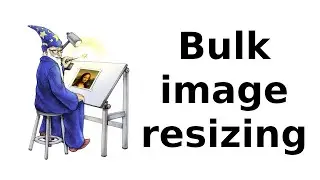 Βulk image resizing (cli)