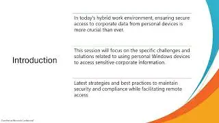 Acceso Seguro a la Información Corporativa en Dispositivos Personales Windows: Estrategias