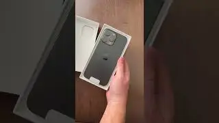 Unboxing an iPhone 15 pro max