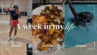A week in my life | Gym Workouts, Meal Prep, Swimming, Juicing + More!