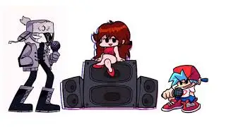 Friday night funkin :что если в моде mid fight masses был спам?