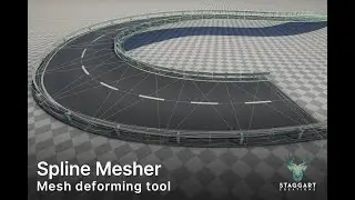 Spline Mesher Standard - Unity Asset Store Trailer
