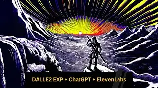 ChatGPT API +DALLE2 Experimental + ElevenLabs = Wow! (New AI Writers' Tool Output Example)