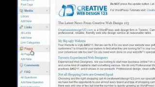 Logging into WordPress Tutorial | Web Design Toronto