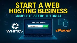 Start Your Own Web Hosting Business in 2025 | WHMCS + WHM Full Setup Tutorial