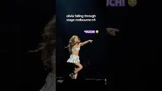 Olivia Rodrigo FALLS In HOLE On Stage During Melbourne Guts Tour! 😭