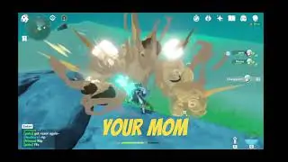 Funny moment in Genshin Impact [with my friends]