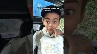 UN ENFANT SE MOQUE D’UN POLICIER🚓🤣