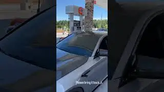 They stole my whole steering wheel bruh