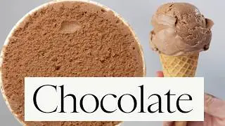 Artisan Chocolate Ice Cream Recipe