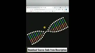 Pure Css DNA 🧬 with Souce Code 
