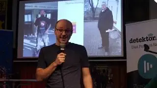 Bastian Berbner beim Realsatire Reporter Slam München