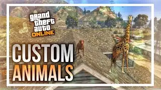 GTA 5 - *CUSTOM ANIMAL/CREATURE MODELS #2!* (PS4 NEXT-GEN MODS)