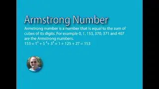 armstrong number