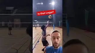 Are you allowed to do that? Is that legal? #Volleyball #FYP #ExplorePage #japan #japanvolleyball