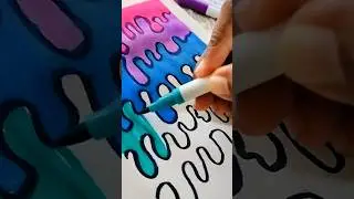 Sketch Book Ideas 🍦🌈📒🖍️ #art#coloring #satisfying #drawing#trending#lisa #newwomanchallenge #shorts