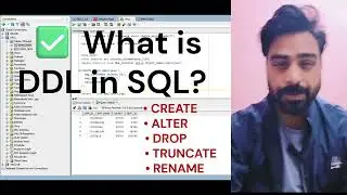 What is DDL in SQL? | Practical | SQL Developer 