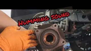 Land Rover Discovery front wheel hub bearing replacement #automobile #mechanic #diy #landrover