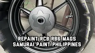 Paano mag repaint ng mags | Samurai paint philippines