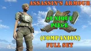 Fallout 4: Full Assassin's Armour (Using Companion)