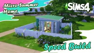 The Sims 4 Speed Build - Micro Summer Home