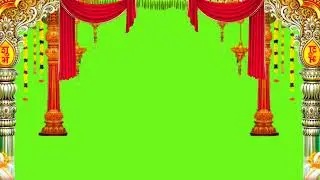 decorating frame flower Green screen | flower frame decorating green screen hd video | nocopyright