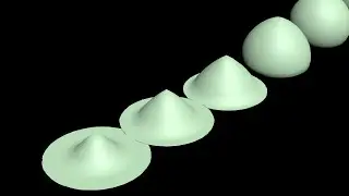 3Ds Max для начинающих. 21-ый урок. Модификатор Melt