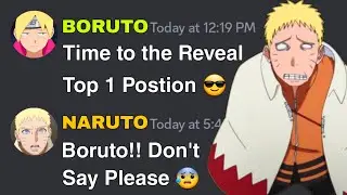 If Boruto got Naruto Crush List | Naruto discord server