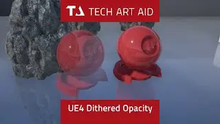 UE4: How to fix translucent materials (dithered opacity)