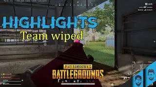 PUBG PC Team wiped highlights