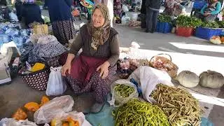Pazar alışverişi Taşköprü Cuma pazarı