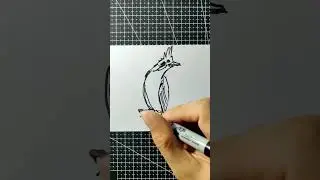 This is My Quick Drawing of Bulbul Bird