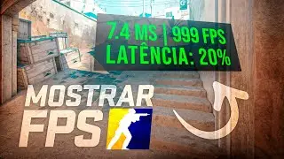 DESCUBRA Como Mostrar o FPS no CS2! FÁCIL E RÁPIDO