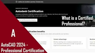 Learn THIS about becoming an AutoCAD Certified Professional