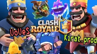 ИГРАЮ ПРОТИВ АДЕЛЯ В Clash Royale. VoVeS vs Kirat.prod.