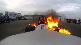 Dorris Dormouse Fire Burnout 2015 - Dragstalgia - Edit 1