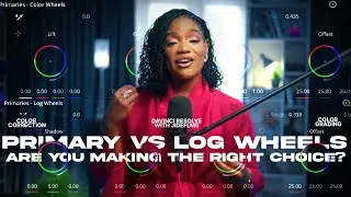 Primary vs Log Wheels—Are You Making the Right Choice? Davinci Resolve 19 Tutorial | Jidefilms
